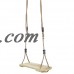 Outdoor Wooden Tree Swing with Hanging Ropes   570191185
